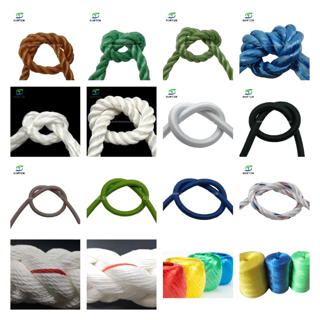 Double Braided Climbing/Rescue/Starter/Static/Safety Rope in PP/Polypropylene/Polyester/Polyamide/Nylon